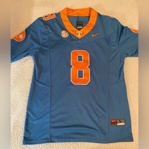 Nike Team  University of Tennessee Imaleava Blue Athletic Jersey.   Size Large.
